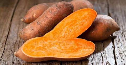 تصویر 2 از سیب زمینی شیرین مخصوص رژیم ورزشی